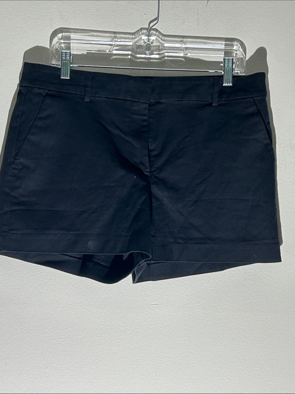 LOFT Black Tailored Stretch Cargo Shorts